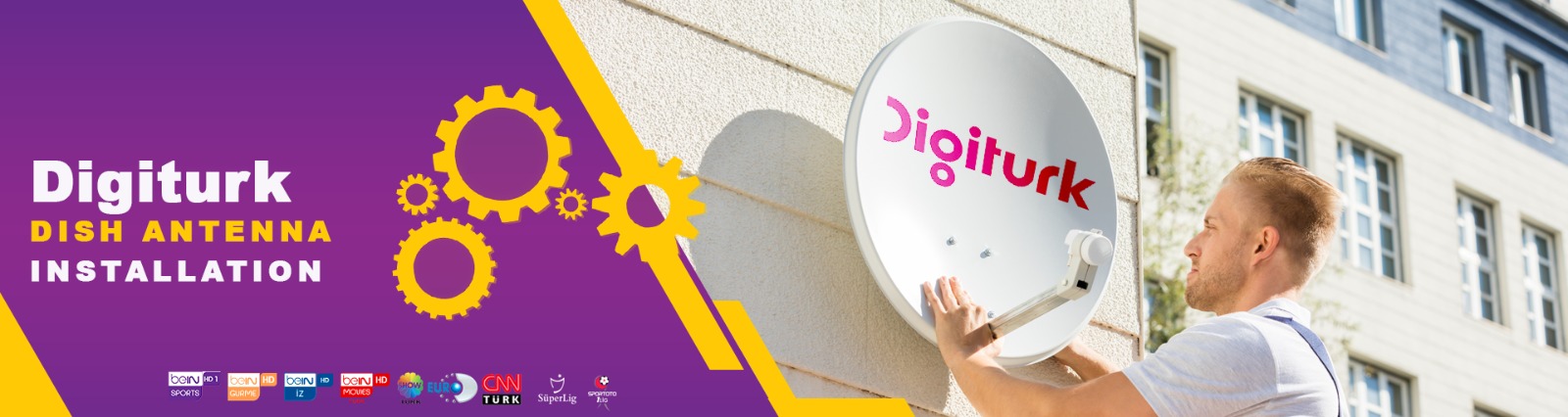 Digiturk Antenna Installation